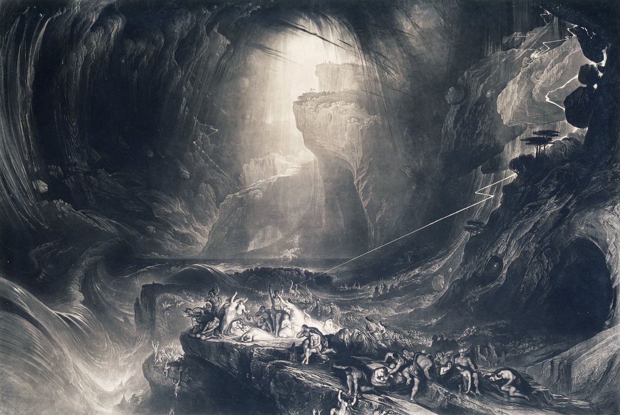 Le Déluge, 1828 - John Martin