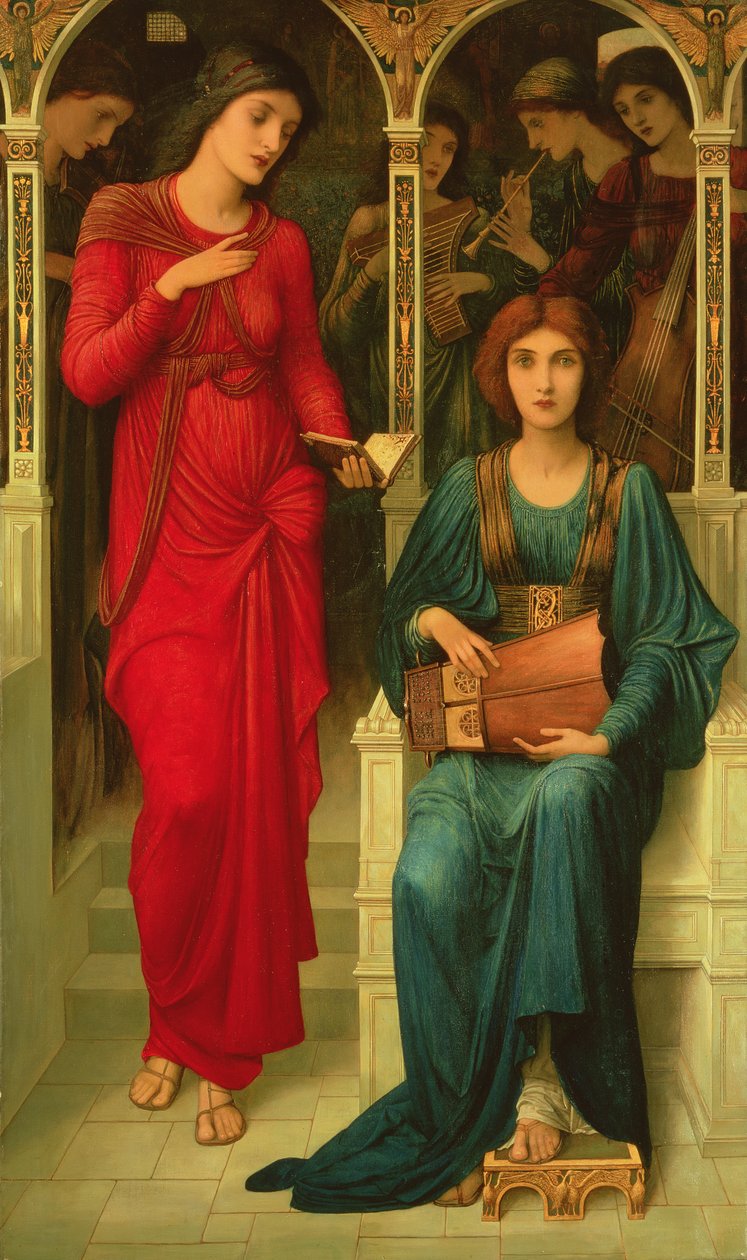 Ode à la musique - John Melhuish Strudwick