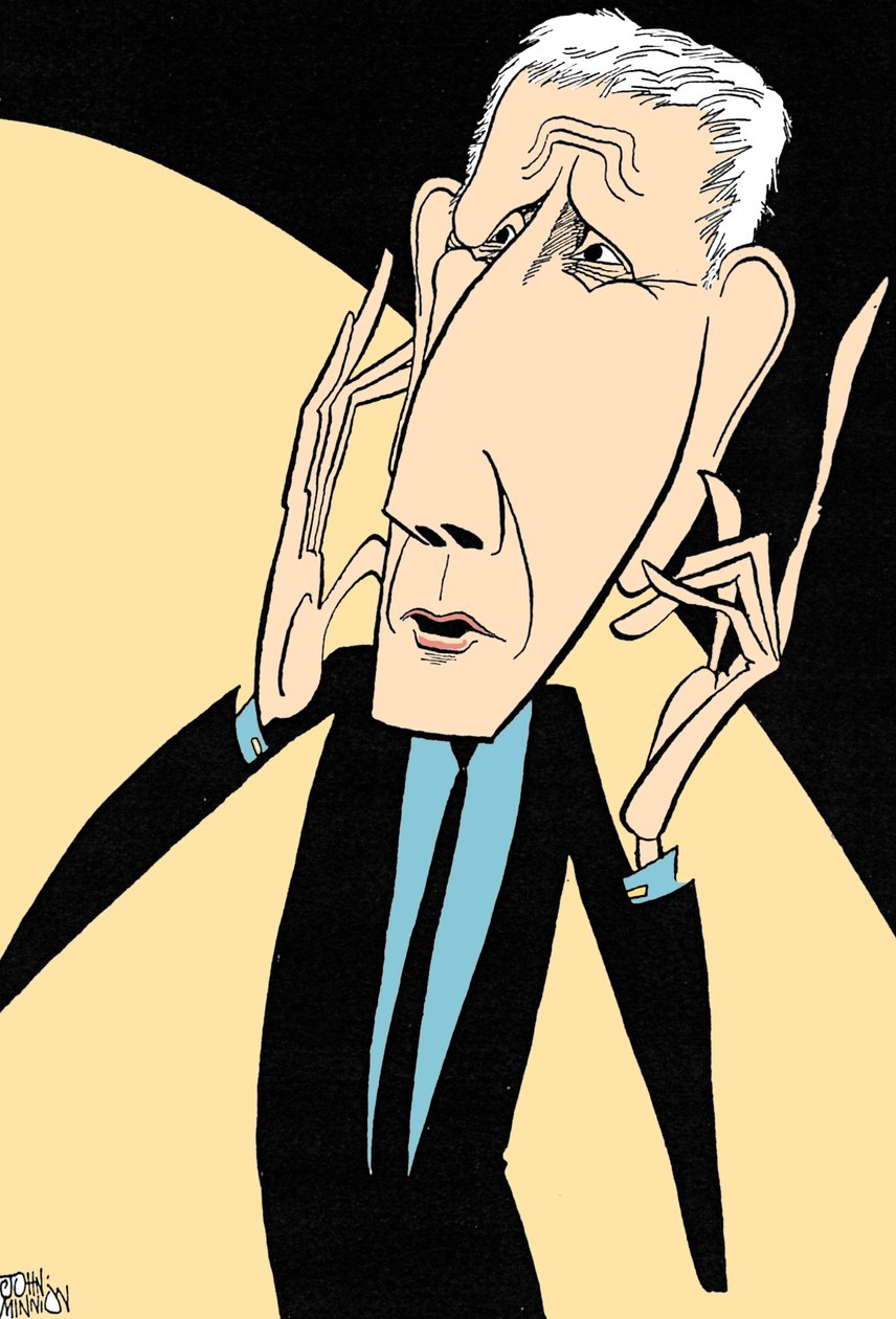Jonathan Miller, caricature de John Minnion - John Minnion