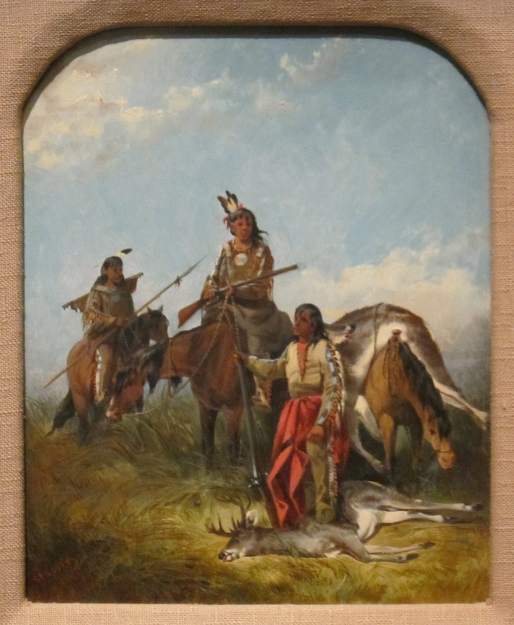 Chasse aux Indiens - John Mix Stanley