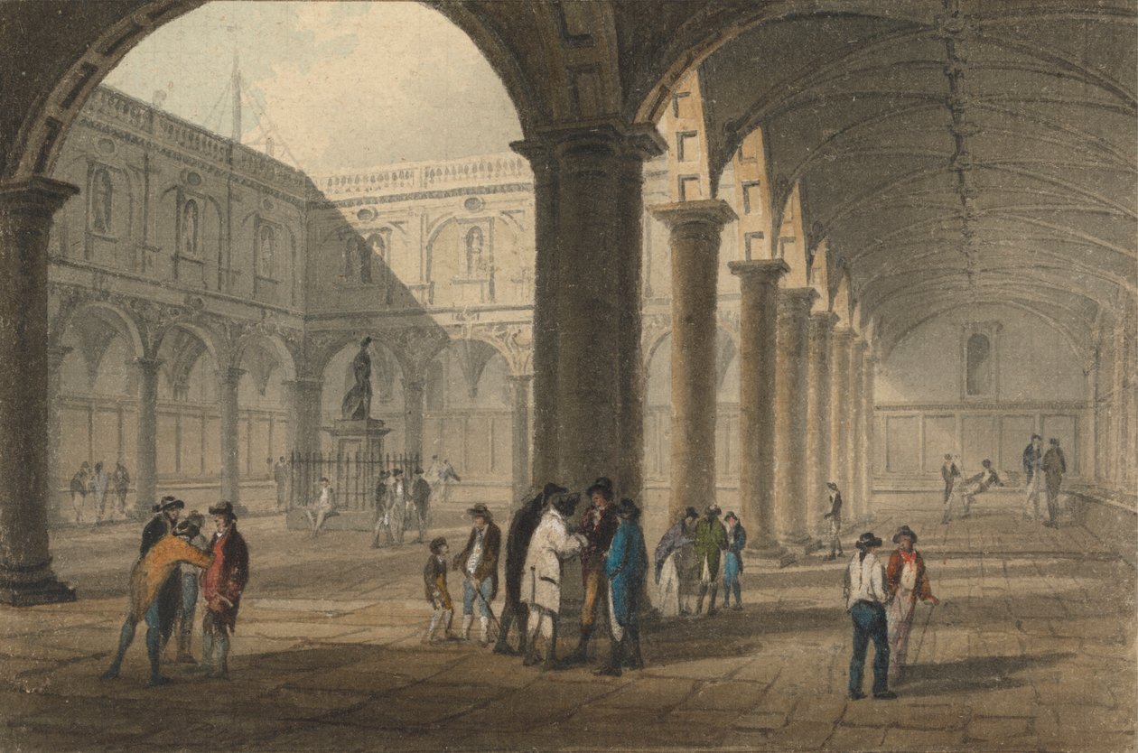 Le Quadrilatère de la Bourse Royale - John Preston Neale