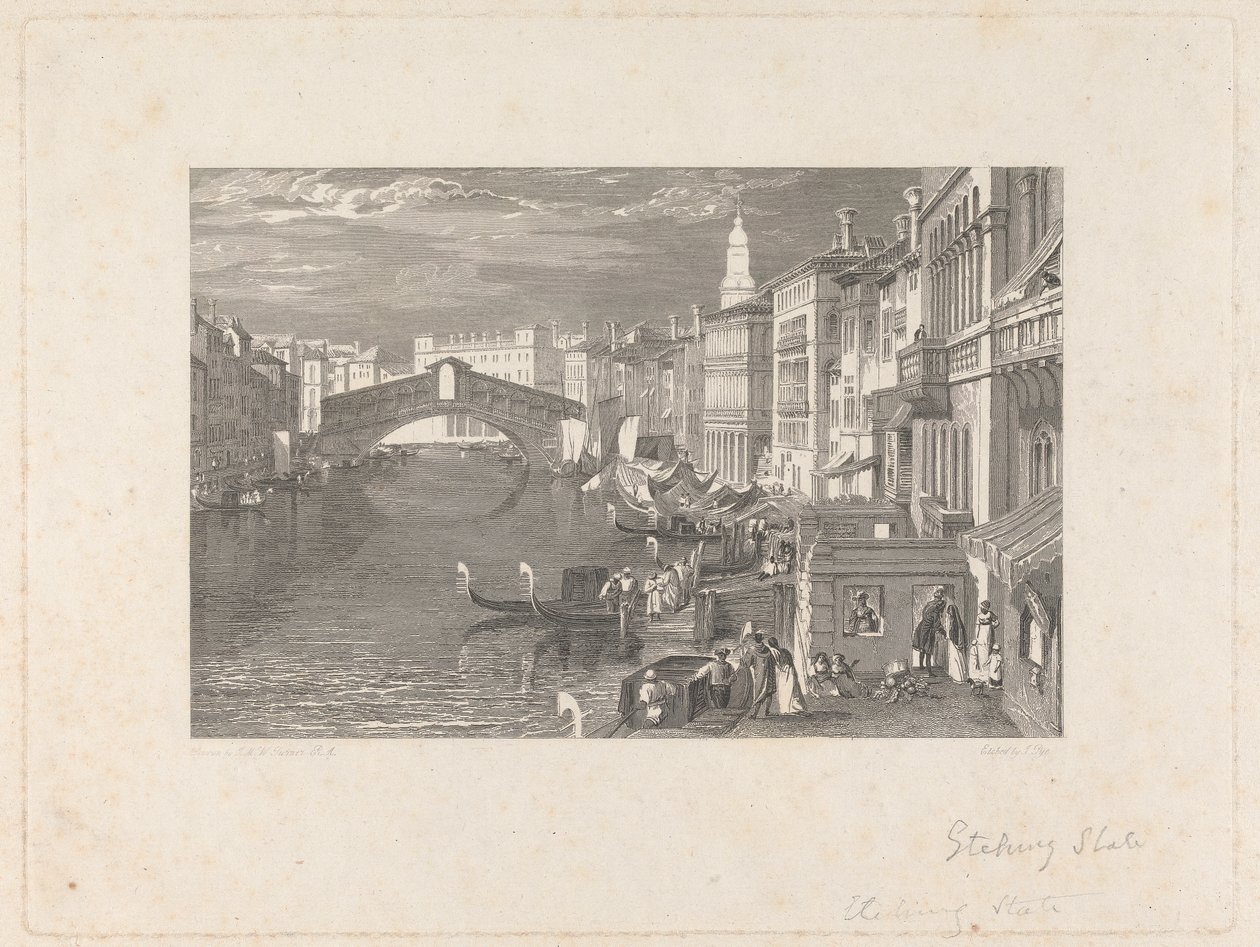 Le Rialto, Venise - John Pye