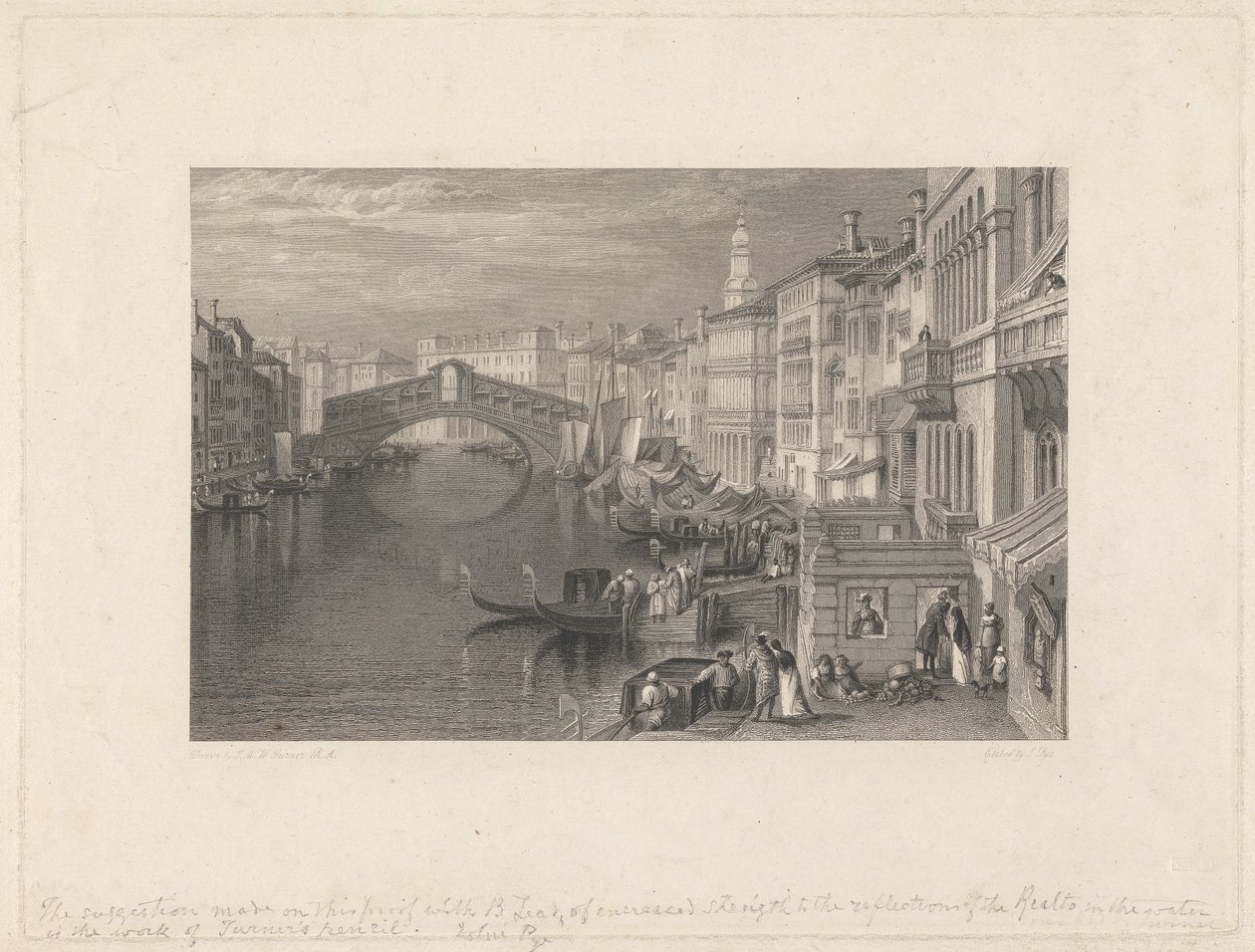 Le Rialto, Venise - John Pye