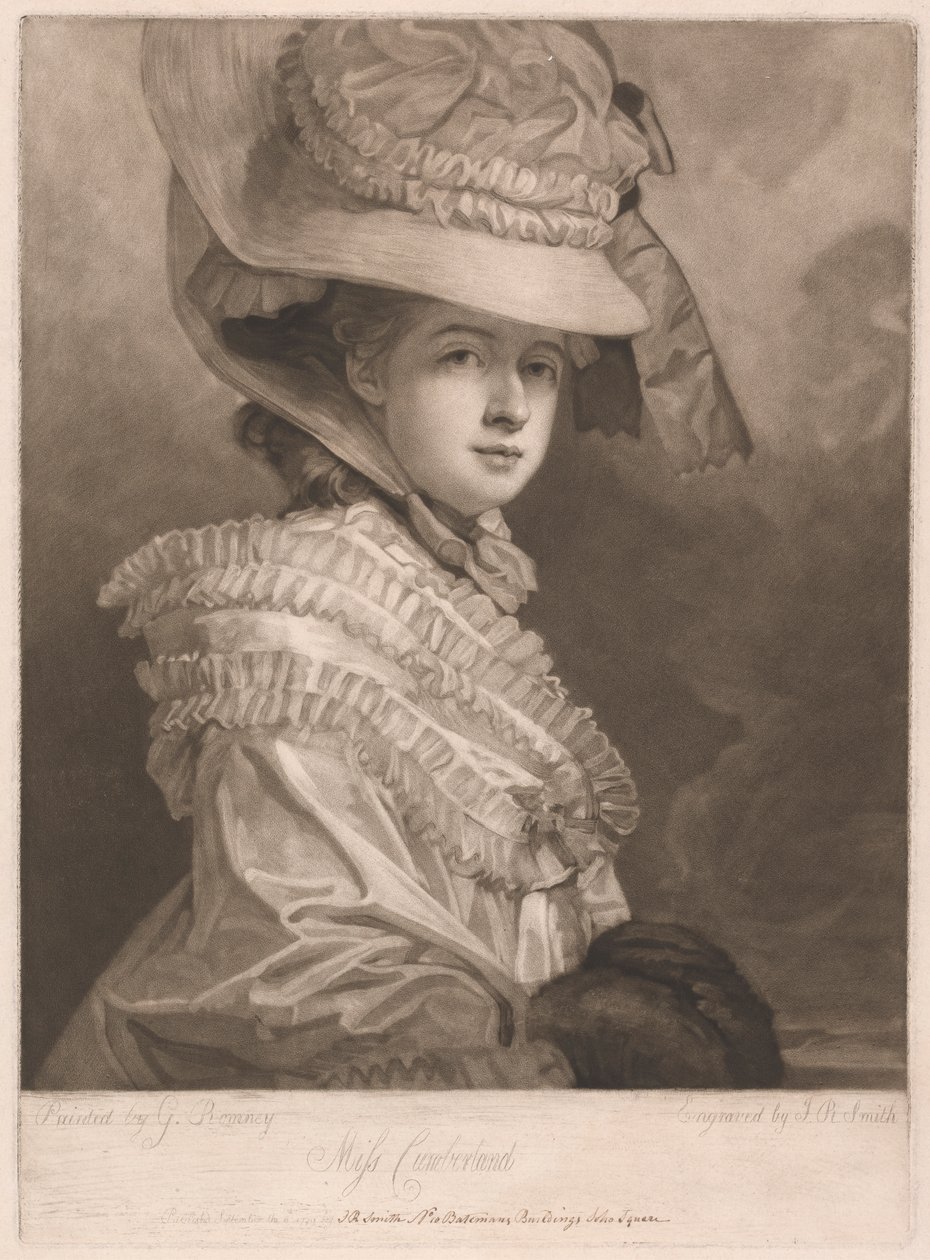 Mlle Cumberland - John Raphael Smith