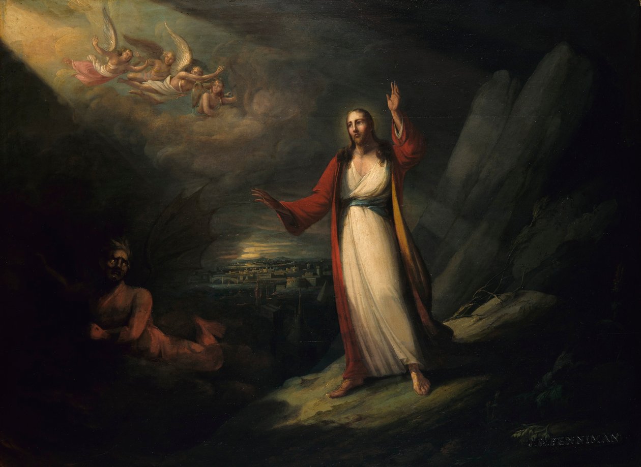 Le Christ tenté par le diable - John Ritto Penniman