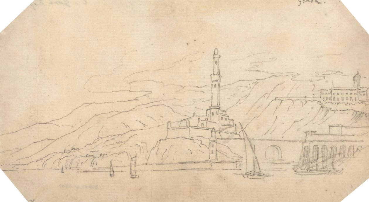 Gênes - John Robert Cozens
