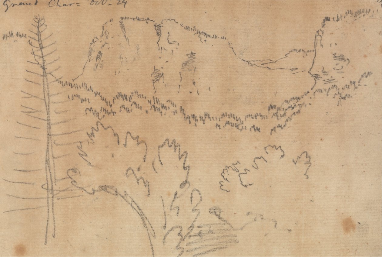 Grand Chartreuse, 24 octobre - John Robert Cozens
