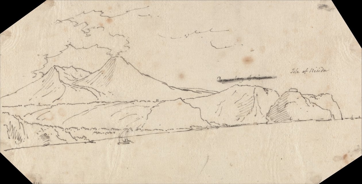 Île de Nisida - John Robert Cozens