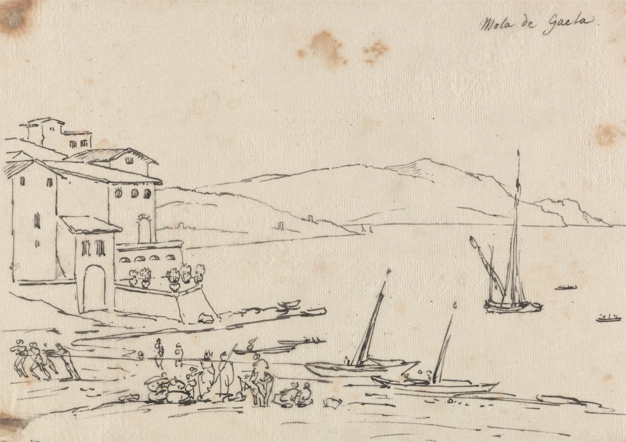 Mola di Gaeta - John Robert Cozens