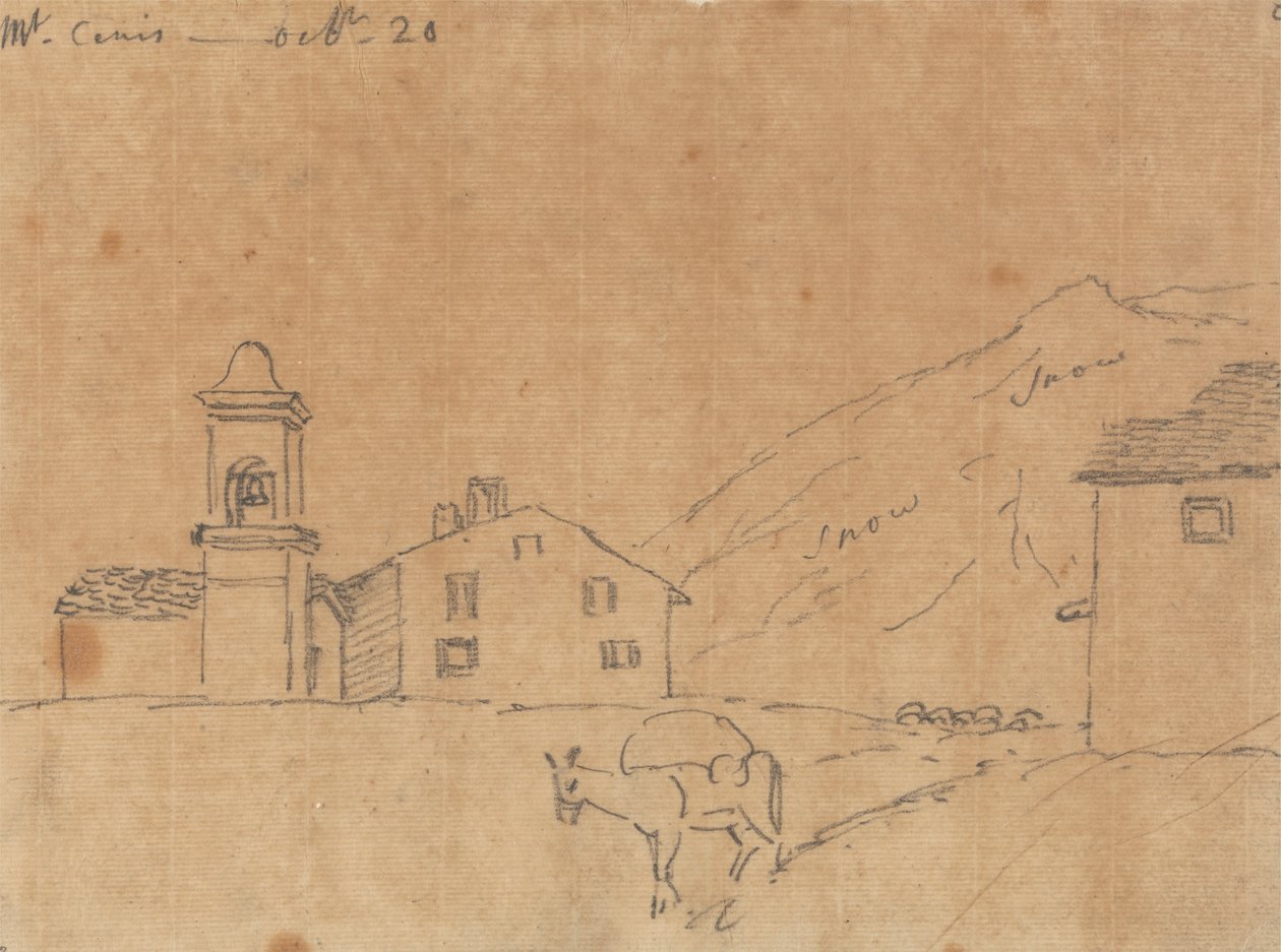 Mont Cenis, 20 octobre - John Robert Cozens