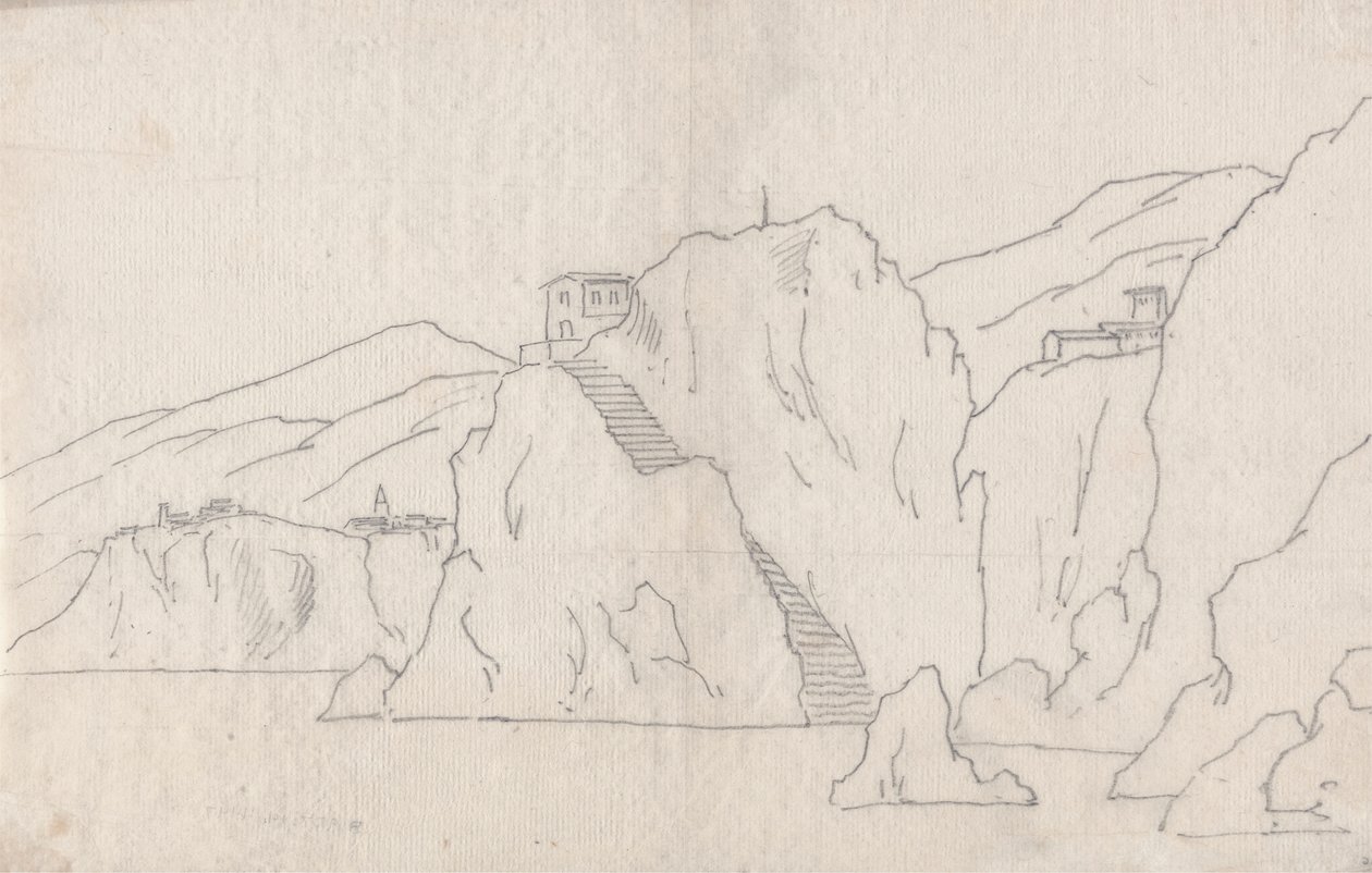 Côte rocheuse - John Robert Cozens