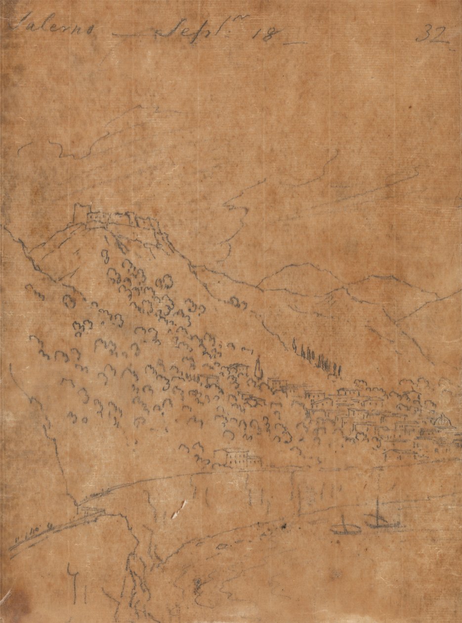 Salerne, 18 septembre - John Robert Cozens