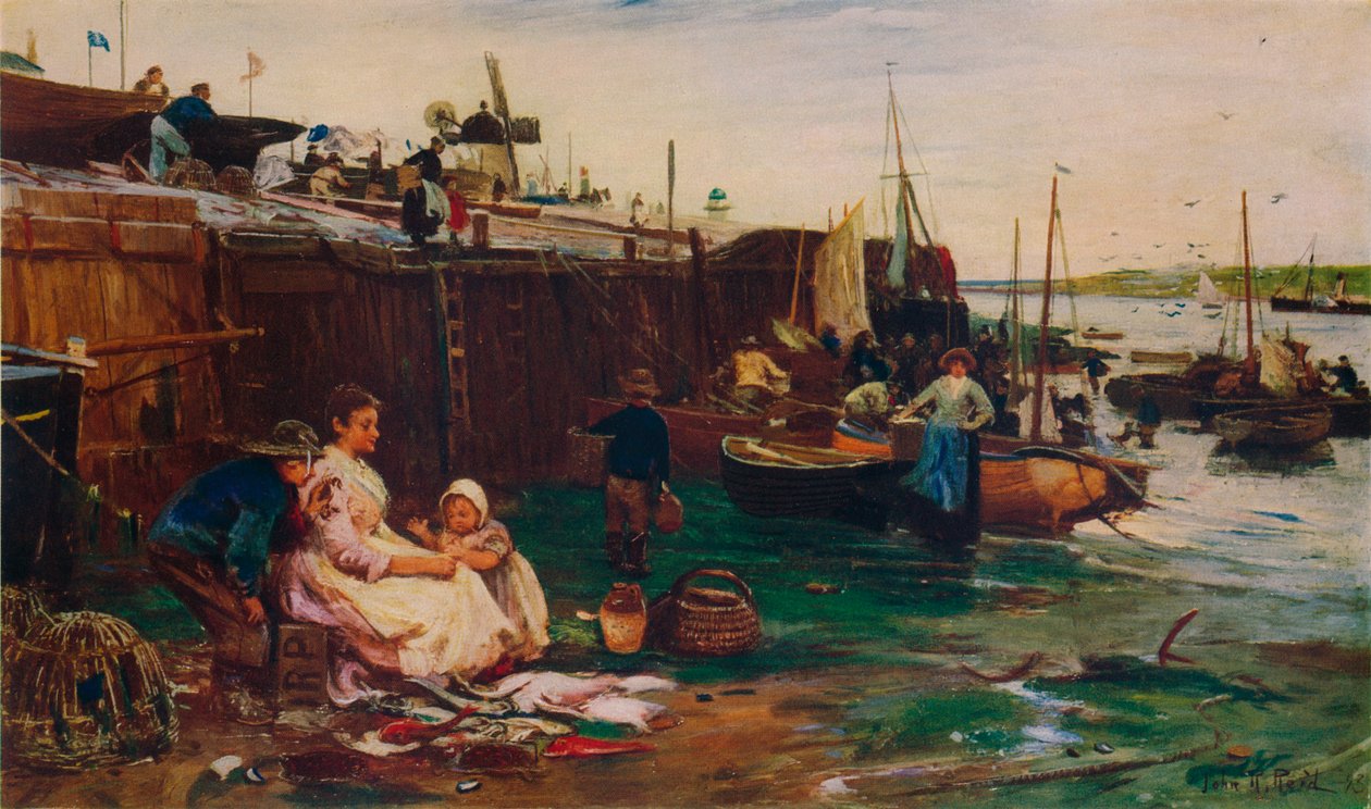 Pêcheurs à St. Ives, 1893 - John Robertson Reid