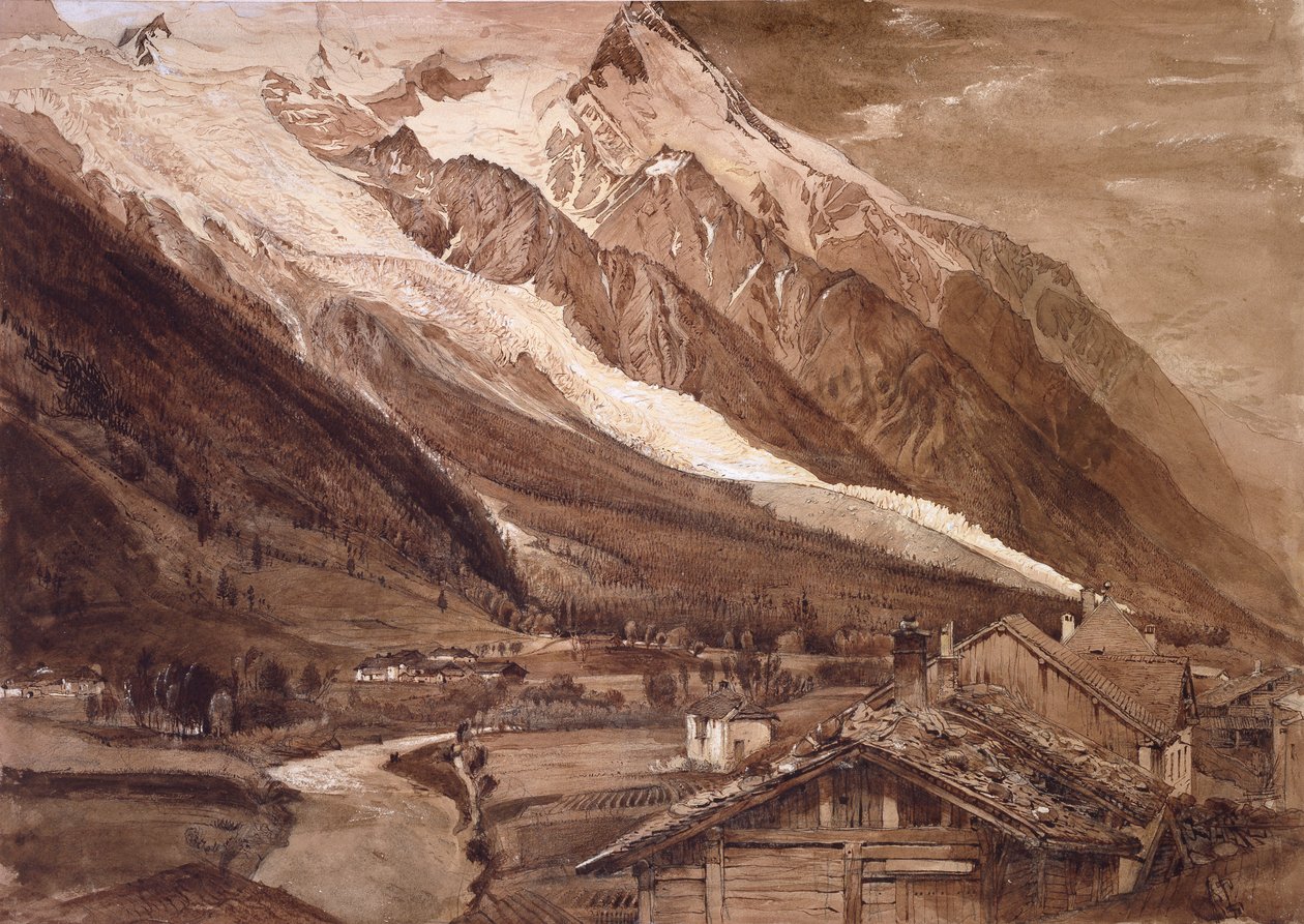 Le Glacier des Bossons, Chamonix, juin 1849 - John Ruskin