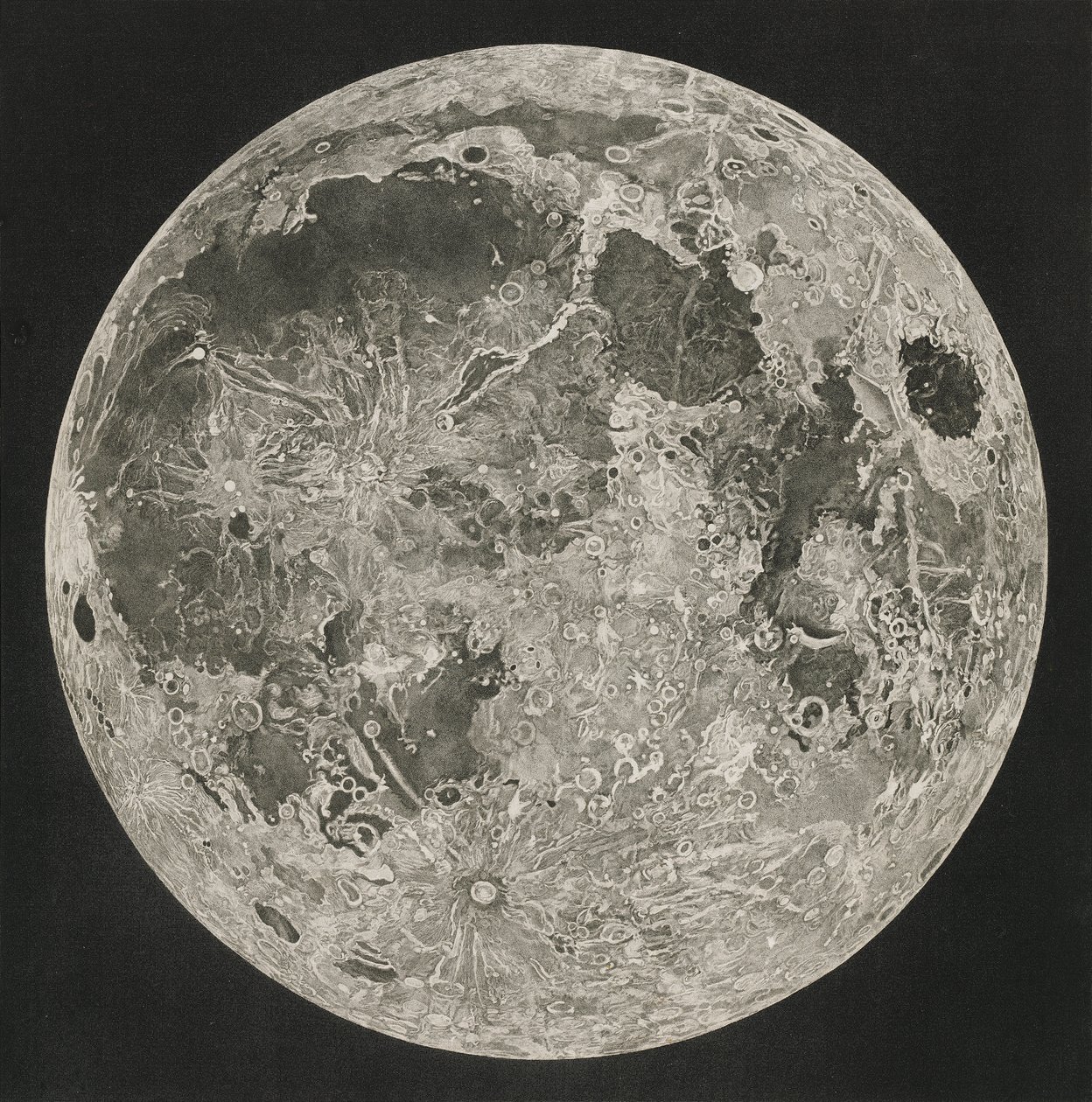 Cartographie Lunaire, 1805-06 - John Russell
