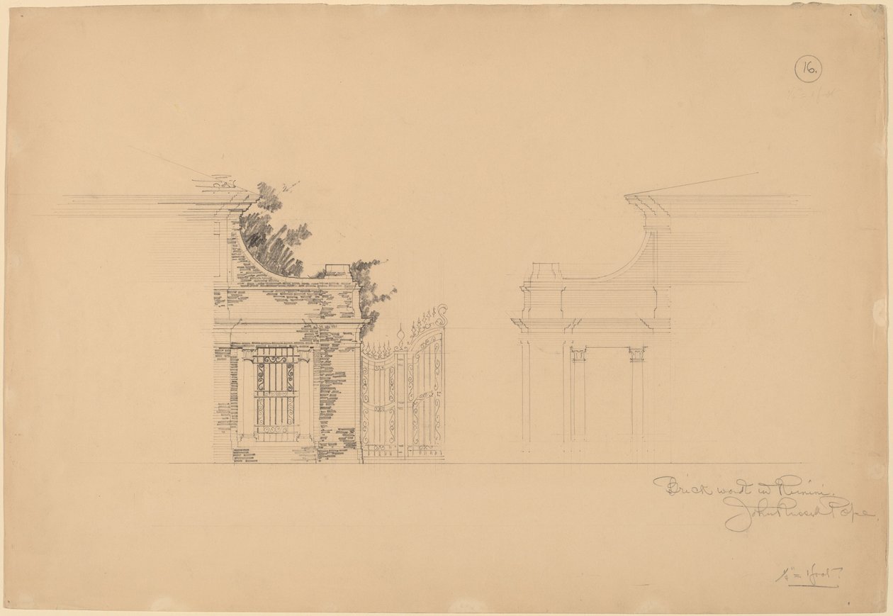 Maçonnerie à Rimini - John Russell Pope