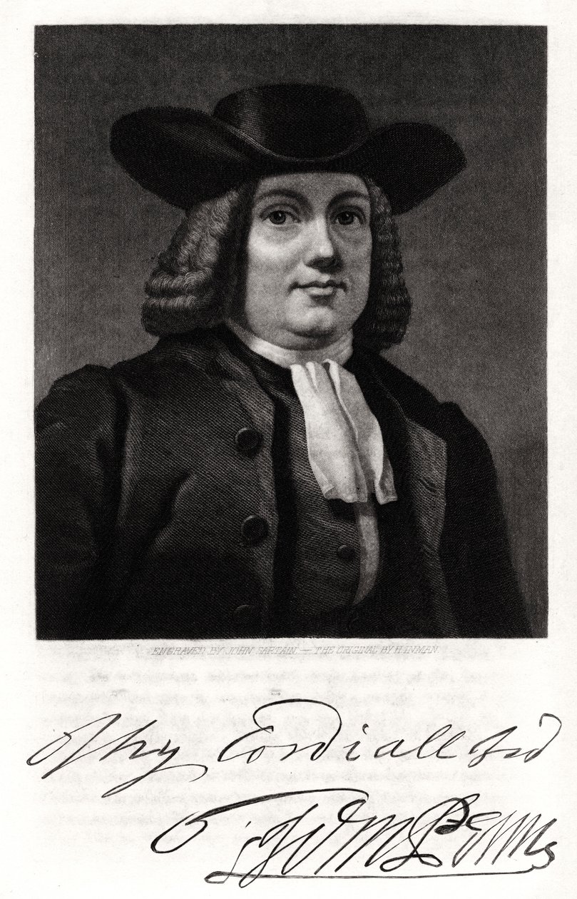 William Penn, 19ème siècle - John Sartain