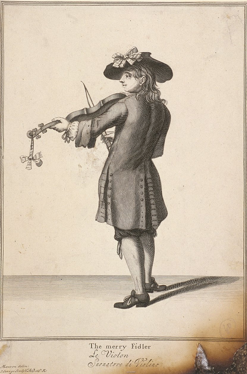 Le joyeux violoniste, Cris de Londres - John Savage