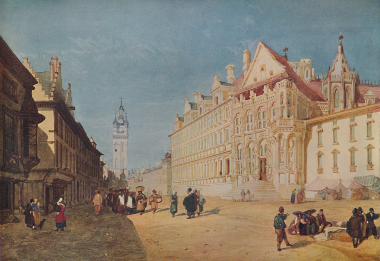 Hôtel de Ville, Gand, 1923 - John Sell Cotman