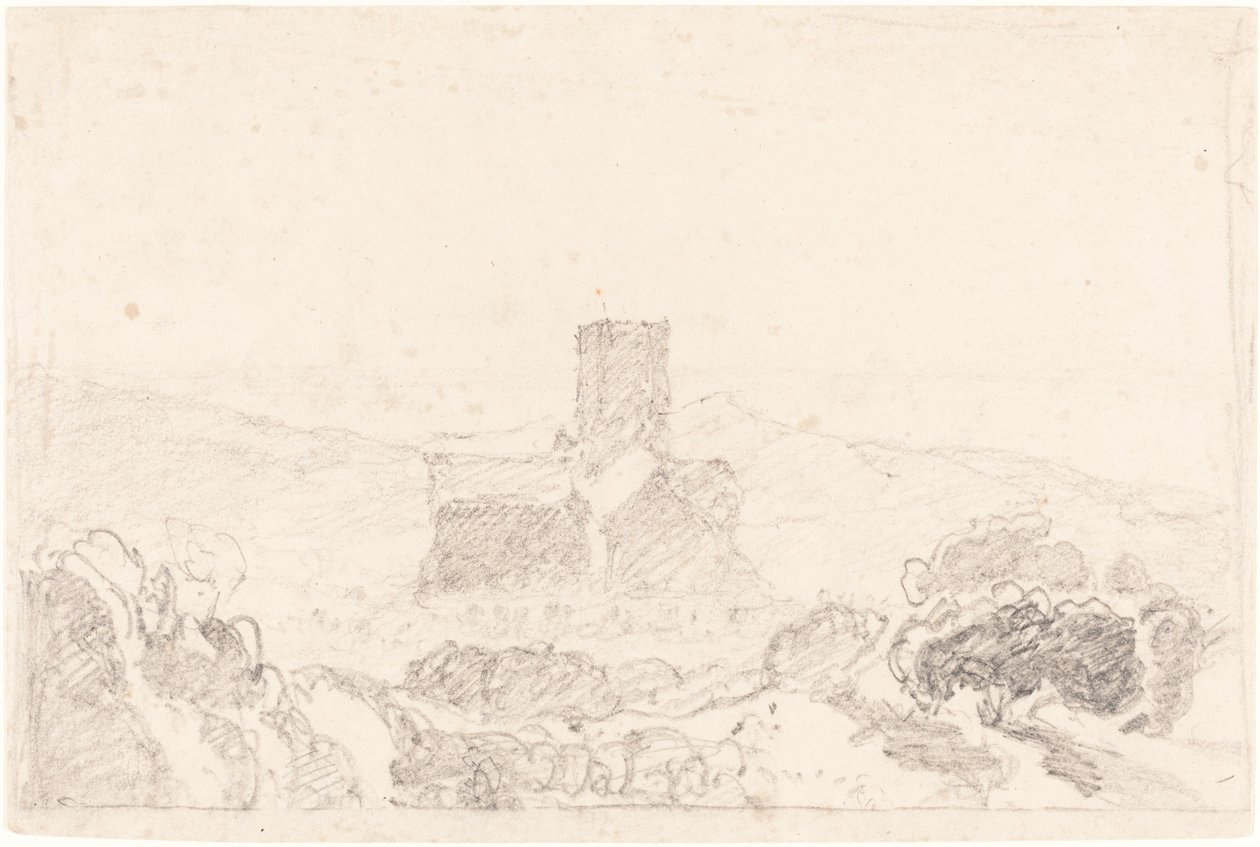 Paysage avec Église - John Sell Cotman