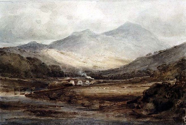 Tan-y-bwlch, Merionethshire - John Sell Cotman