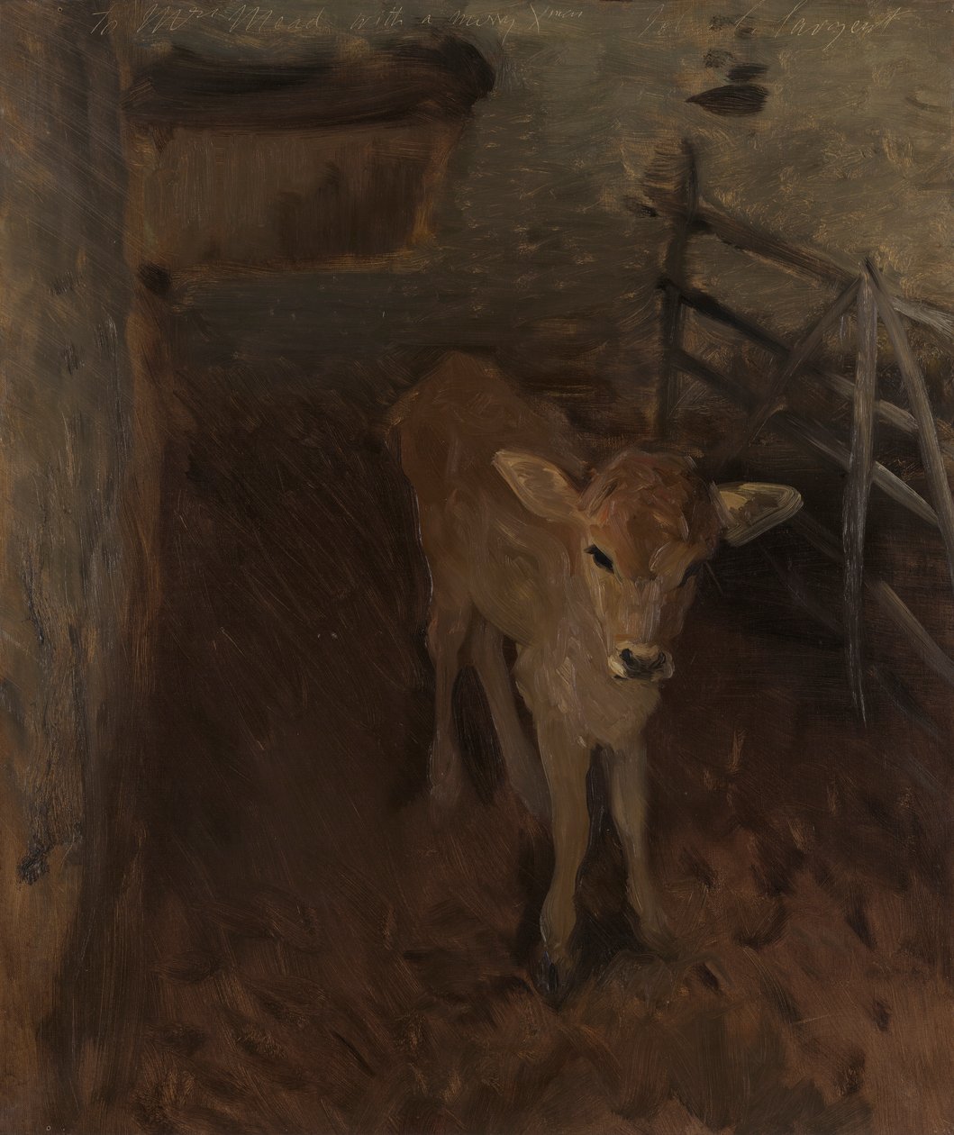 Un Veau de Jersey - John Singer Sargent