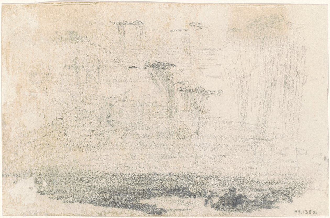 Nuages [verso], 1870-1872 - John Singer Sargent
