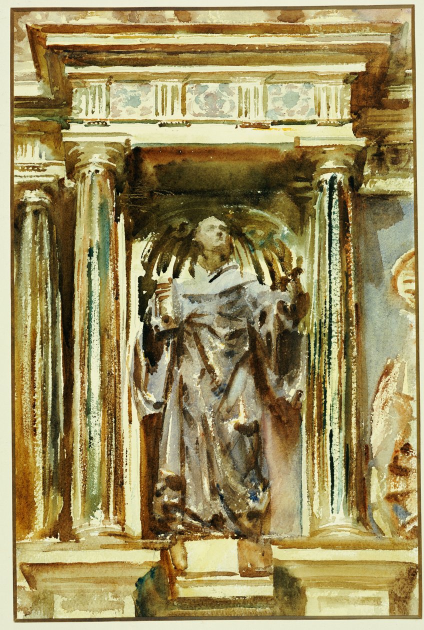 Dans une église à Grenade - John Singer Sargent