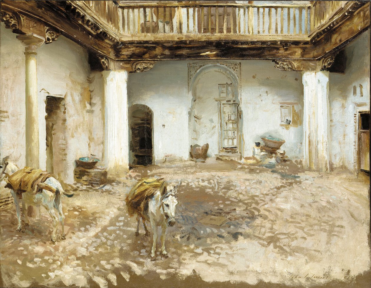 Cour mauresque - John Singer Sargent