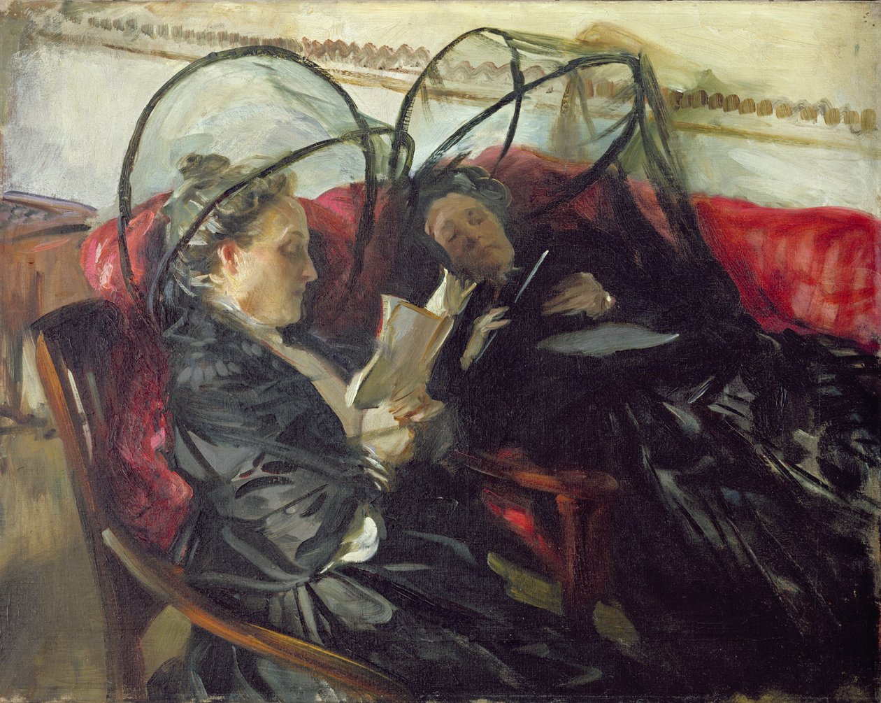 Moustiquaires, 1908 - John Singer Sargent