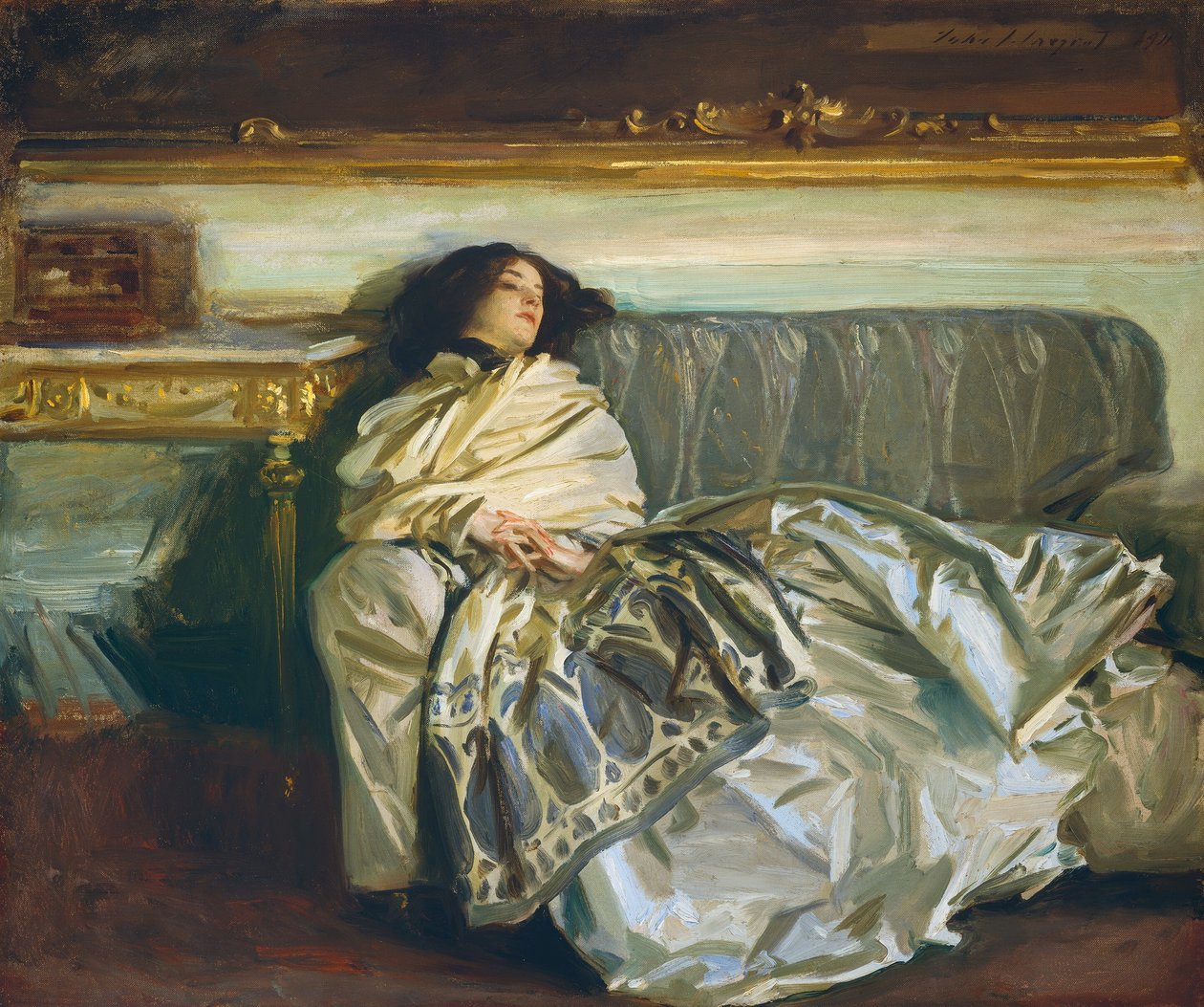 Nonchaloir Repose, 1911 - John Singer Sargent