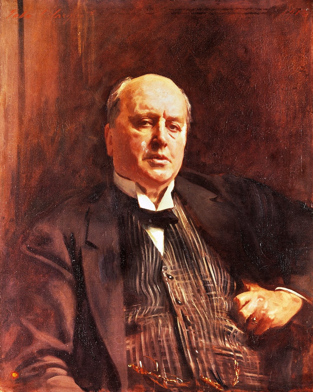 Portrait de Henry James - John Singer Sargent