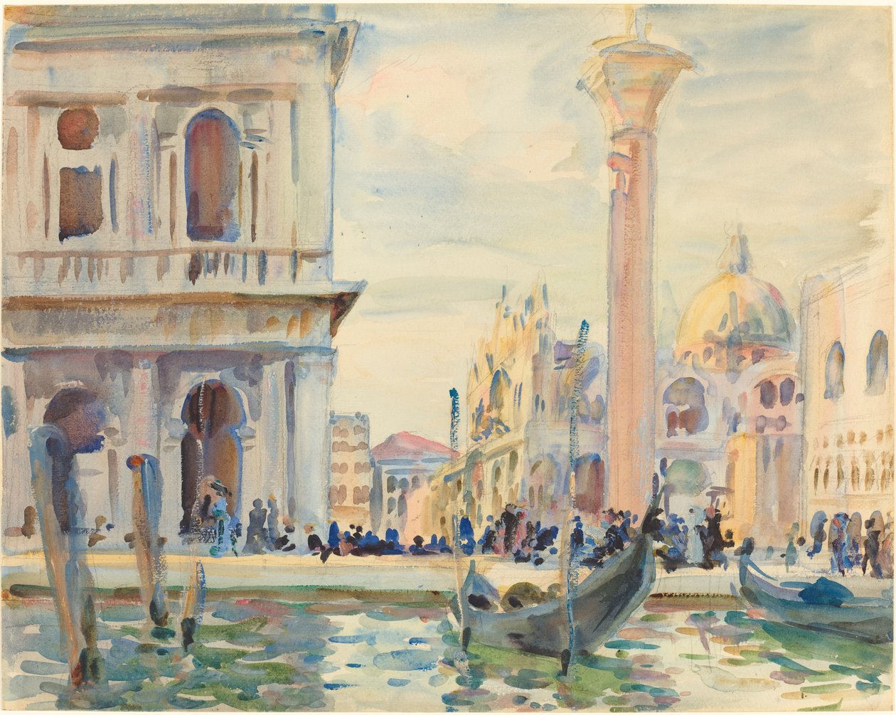 La Piazzetta - John Singer Sargent
