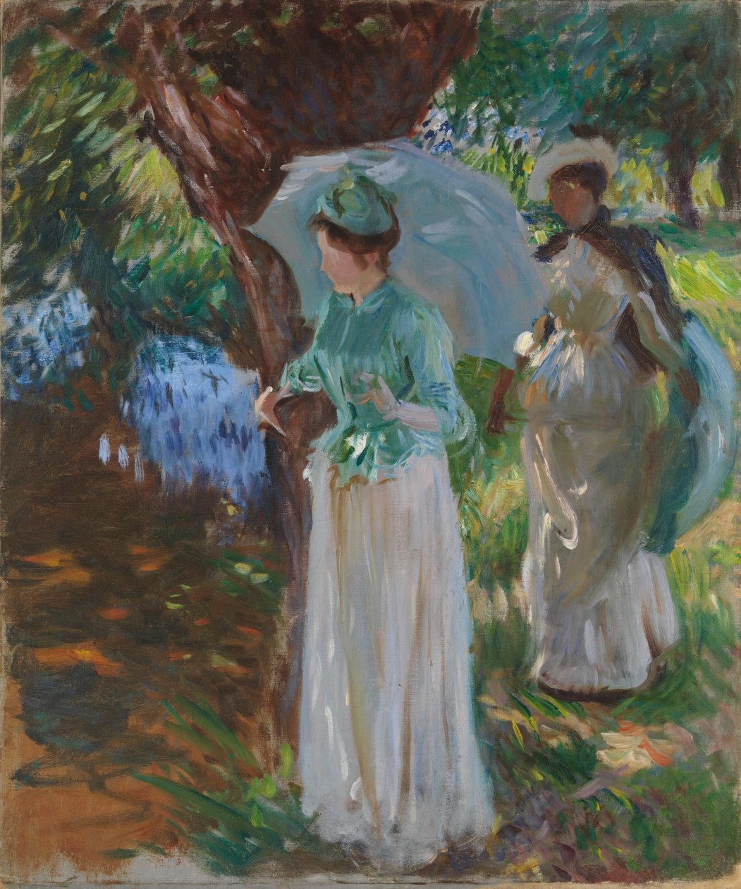Deux filles avec des parasols, 1888 - John Singer Sargent