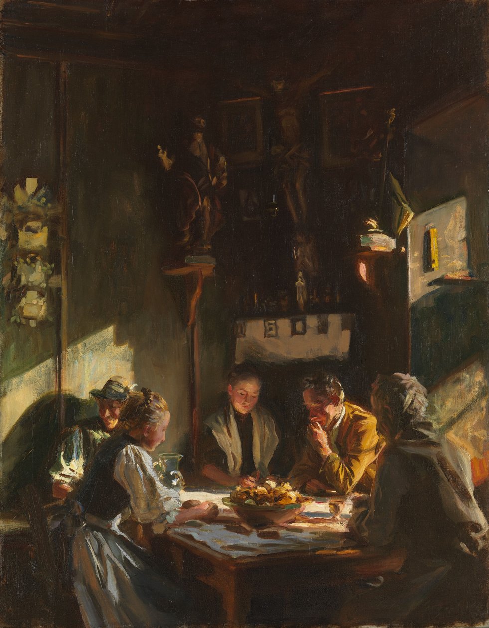 Intérieur tyrolien, 1915 - John Singer Sargent