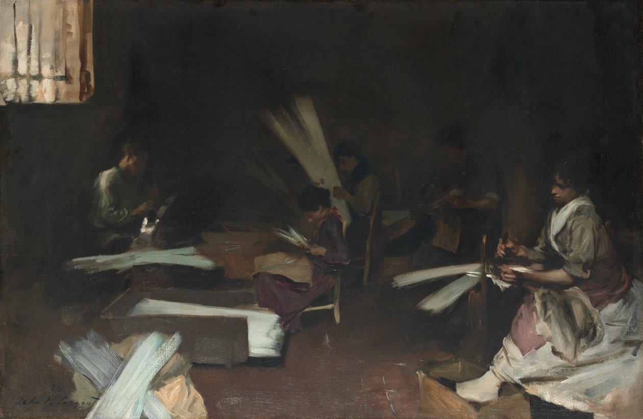 Travailleurs du verre vénitien, 1880-82 - John Singer Sargent