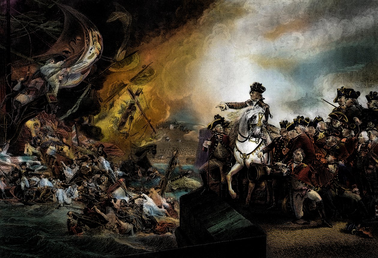 Grand Siège de Gibraltar - John Singleton (after) Copley