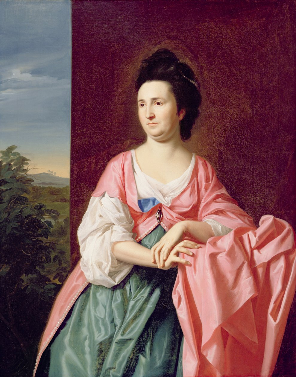 Mme William Eppes (vers 1730/33-80) vers 1769 - John Singleton Copley