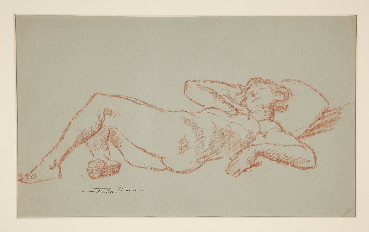 Modèle reposant - John French Sloan