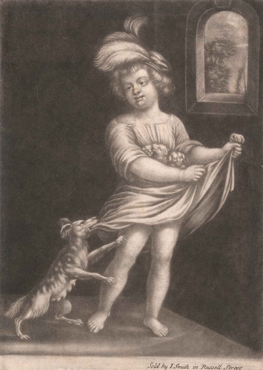 Enfant et chien - John Smith