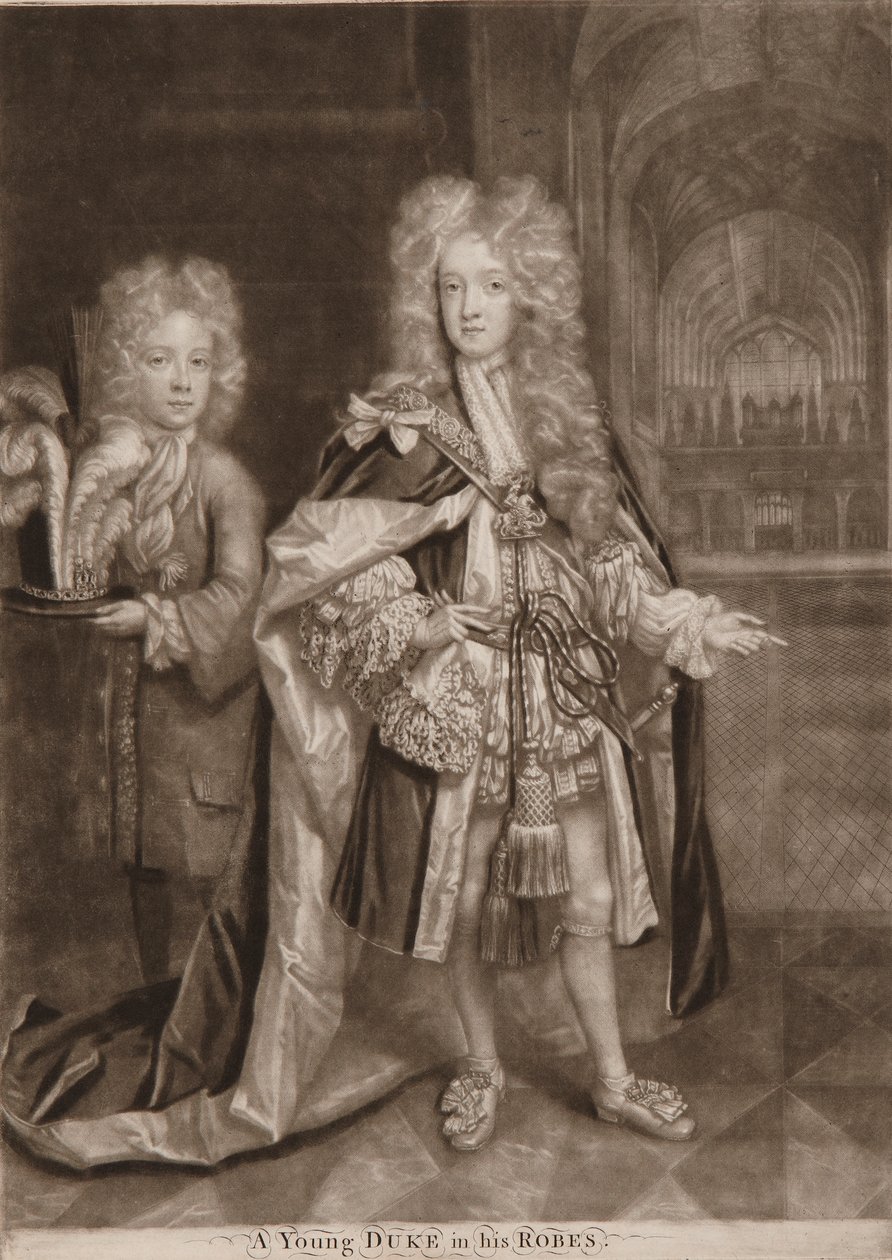 William, duc de Gloucester et Benjamin Bathurst - John Smith