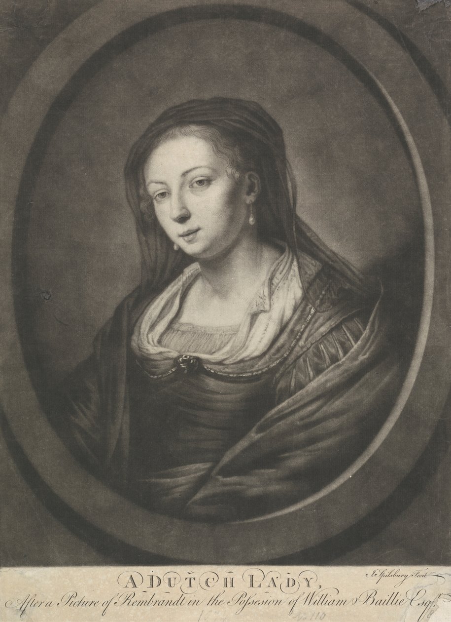 Une dame hollandaise - John Spilsbury
