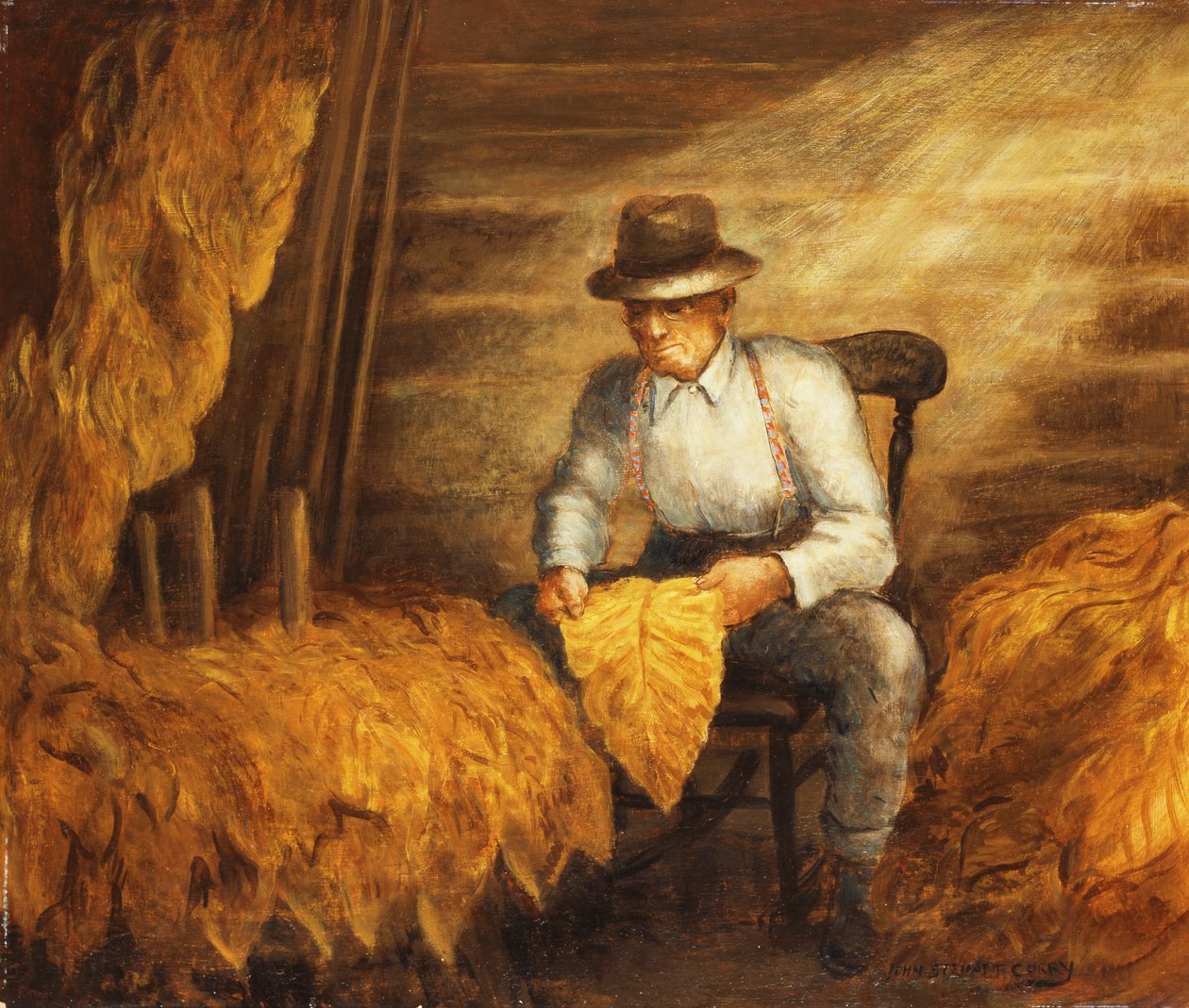 Vieux Ceinture - John Steuart Curry