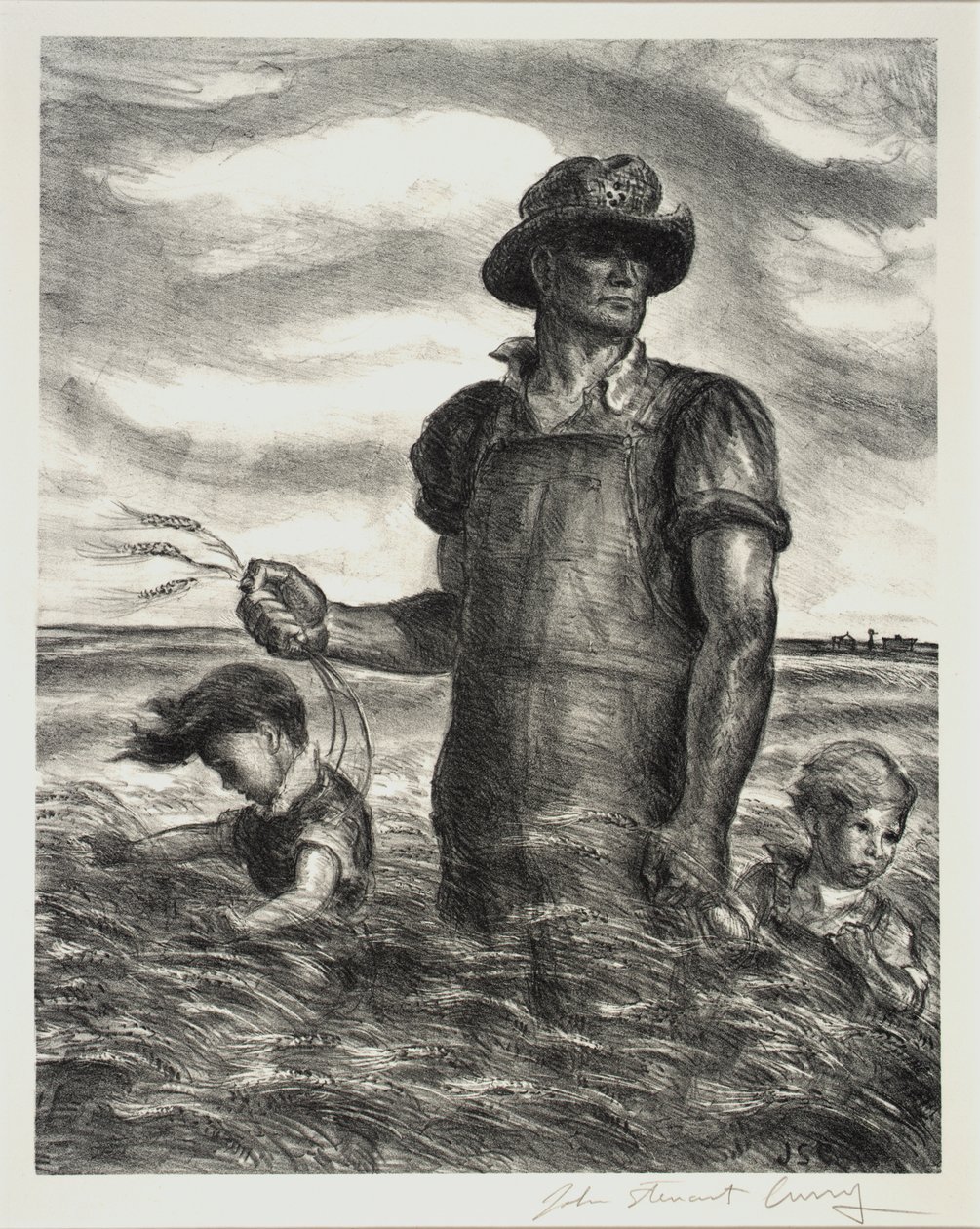 Notre bonne terre - John Steuart Curry