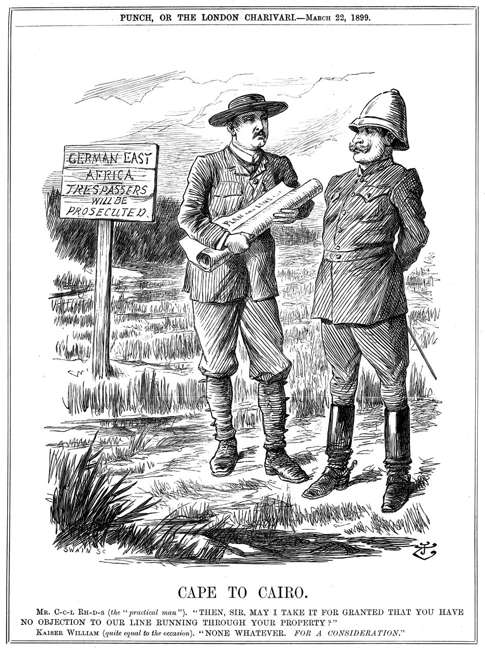 Du Cap au Caire, 1899 - John Tenniel