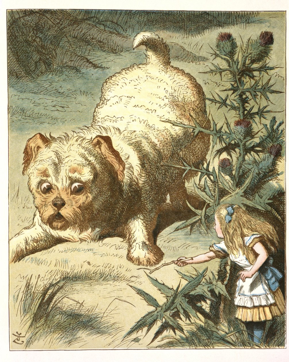 Dash le chiot - John Tenniel