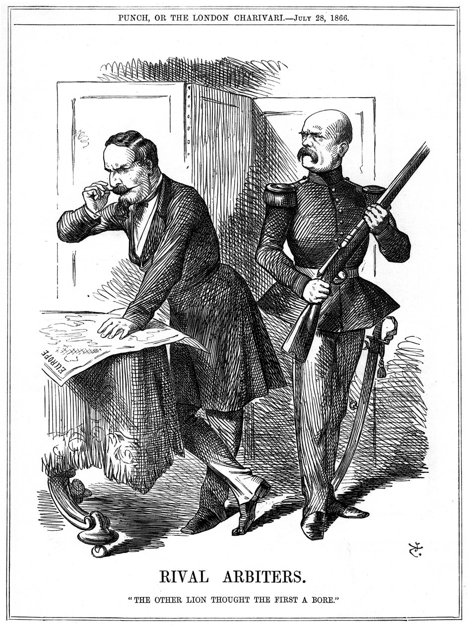 Arbitres rivaux, 1866 - John Tenniel