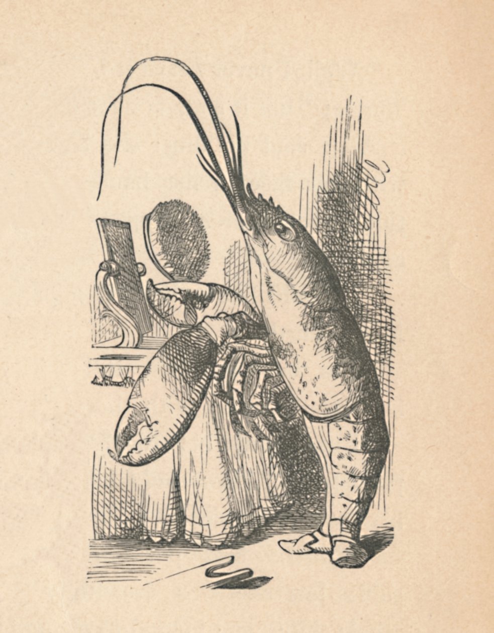 Le homard, 1889 - John Tenniel