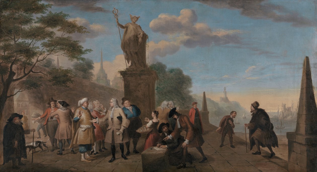 Allégorie du commerce - John Theodore Heins