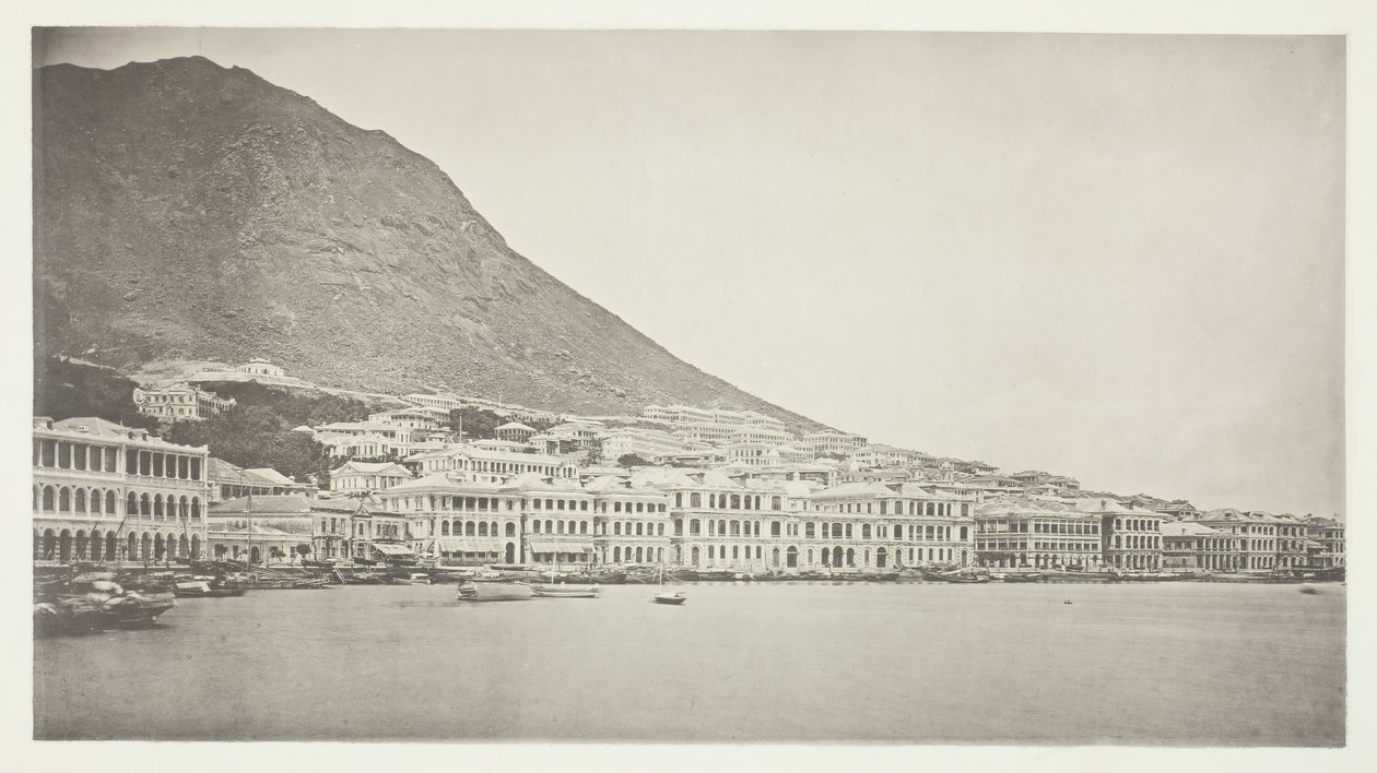 La Praya, Hong-Kong, vers 1868 - John Thomson